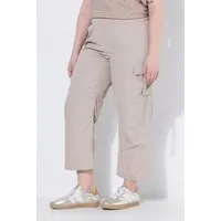 Ulla Popken Cargoshorts Cargohose Utility-Style Elastiklbund Cargotaschen
