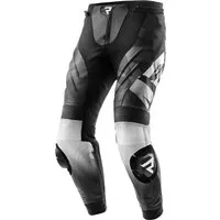 Rebelhorn Motorradhose Inferno Motorrad Lederhose Verbindungsreißverschluss,Hüftprotektoren enthalten,Knieprotektor