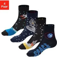 H.I.S Socken (Packung, 4-Paar) mit eingestrickten Motiven