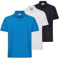 WORXWEAR Poloshirt Herren (Spar-Set) strapazierfähiges Poloshirt mit Einlaufwert < 5%