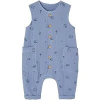 vertbaudet Jumpsuit Baby Musselin-Overall