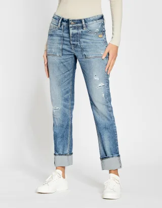 GANG - 94NICA WORKER - boyfriend fit destroy denim - Gr. - 27