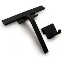 Designfabrik Hamburg Duschabzieher, 23 cm Breite, Silikonummantelt, inklusive 2x Halterung