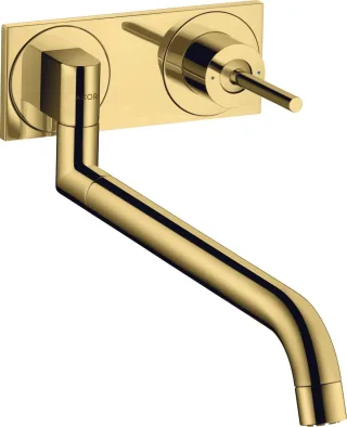 Hansgrohe Spültischmischer Unterputz Axor Uno 2 Polished Gold Optic 38815990