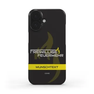 Handyhülle COVRZ  | Slim Case | Schwarz | Personalisierbar | iPhone 16 15 14 13 Plus Pro Max, Samsung Galaxy S25 S24 S23 S22 S21 Ultra 5g Fe, uvm. iPhone 16 Ohne