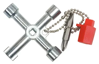 KS Tools Universal-Schaltschrankschlüssel, 71mm - 130.1015