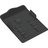 9467 Textile Box für Kraftform Kompakt 900, leer, Werkzeugbox schwarz, für Steckschlüssel- und Bit-Satz 19-teilig