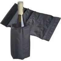 Macma Trinkflasche Kühlmanschette mit Kühlpads für Wein und Sekt / Sektkühler / Flaschenk