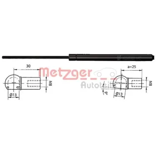 Metzger Gasfeder f?r Kofferraum Volvo 850 V70