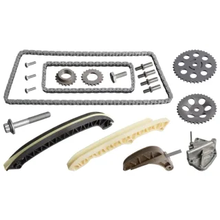 Febi Steuerkettensatz f?r Nockenwelle und ?lpumpe Seat Ibiza 3 Skoda Fabia 1 2 VW Fox Polo 9N