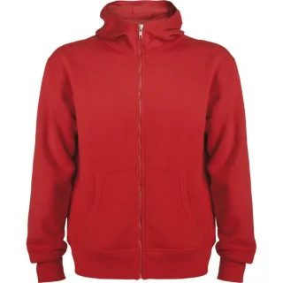 Roly - "Montblanc" Hoodie mit durchgehendem Reißverschluss für Herren (Rot)