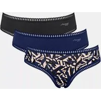 sloggi Hipster GO Crush (3er Pack) mit Spitzendetails, Multipack