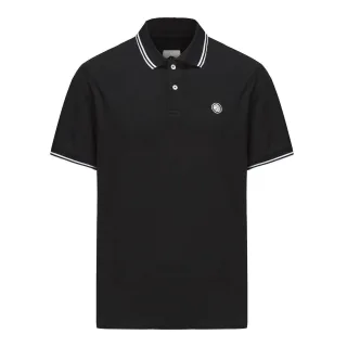Pretty Green - "Barton" Poloshirt für Herren, kurzärmlig (Schwarz)