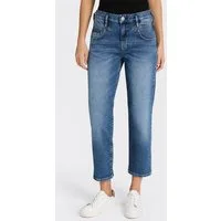 Herrlicher 5-Pocket-Jeans Breezy Cropped Denim Straight Fit