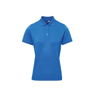 Premier - Poloshirt für Damen (Saphir-Blau)