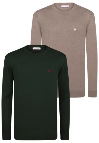Pullover Pullover Mit Rundhalsausschnitt 2Er-Pack