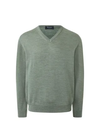 MAERZ Muenchen - Pullover V-Ausschnitt 1/1 Arm greenery - Gr. - 52