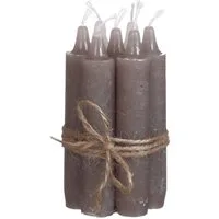 Annastore Spitzkerze 7-tlg. Set Kerzen H 11 cm - Stabkerzen für Flaschen und Vasen