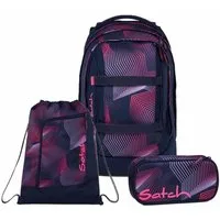 Satch Schulrucksack Pack (3tlg., inkl. Schlamperbox und Sportbeutel)
