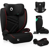 lionelo Autokindersitz HUGO I-SIZE, ab: ab 4 Jahre, bis: bis 12 Jahre, ab: 100,00 cm, bis: 150,00 cm, (Set), i-Size / ISOFIX oder Autogurte / 15-36kg