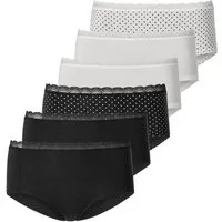 Vivance by Lascana Hüftpanty (Packung, 6-St) angenehm elastische Qualität