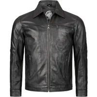 Rock Creek Lederjacke Herren Lederjacke H-289