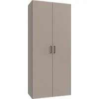 Wimex Kleiderschrank Mugano,in 3 Breiten, 2 Tiefen, viele Farben, Made in Germany (in Basic oder Premium Ausstattung) mit kurzen Griffen aus Metall