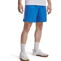 Under Armour® Shorts UA TECH WOVEN WORDMARK SHORT mit Eingrifftaschen, pflegeleicht, normale Leibhöhe, gerade Beinform