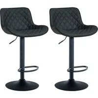 CLP Barhocker Minosa (Set, 2er), um 360° drehbar und höhenverstellbar