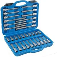 Falon-Tech Steckschlüssel Innen Vielzahn Nüsse Torx Werkzeug Set Nuß Steckschlüssel Satz (32 St)
