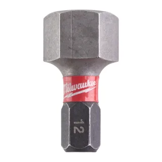 Milwaukee - BIT HEX12 25MM SHOCKWAVE, 2 Stück - 4932430900