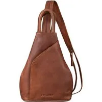 STILORD Cityrucksack "Lyanna" Sling Bag Damen Crossbody Rucksack 2-in-1 Leder