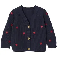 vertbaudet Strickjacke Mädchen Baby Strickjacke
