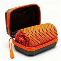 Diwzbyn Sporthandtuch Kühltuch Mit Aufbewahrungsbox,Kühlendes Handtuch, Kühltücher Für Den Nacken,Cooling Towel,Schnelltrocknende Kühlhandtuch