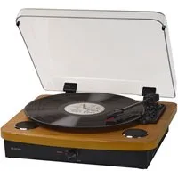Denver VPL-230LW Plattenspieler (Riemenantrieb, mit Auto-Stop-Funktion und USB-Aufnahme)