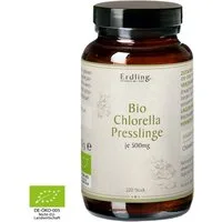 Waldkraft. Erdling BIO Chlorella Presslinge Kapseln, 100 % Bio-Chlorella - Für eine grüne Ergänzung Deiner täglichen Ernährung – Vegan à 220 St., 110 g