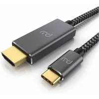 Primewire USB Typ C zu HDMI Konverterkabel Adapterkabel 4K 3840 x 2160 @60Hz, 2m Audio- & Video-Kabel, USB-C, HDMI Typ A (200 cm), für MacBook, Notebook, Smartphone, Monitor, Plug and Play