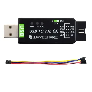 Waveshare CH343G USB to TTL Converter Module Multi-channel High Speed Data Transmission Universal Serial Adapter