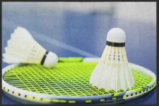 Fussmatte Badminton 6369 | Größe: 60 cm x 45 cm