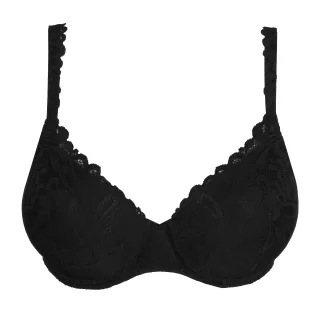 PrimaDonna - RUPI schwarz Unterlegter BH Herzform schwarz - Gr. - d80