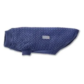 Wolters Strickpullover Square Hundezubehör blau 45 cm