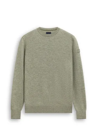 State of Art - Pullover mit Rundhals grün - Gr. - M