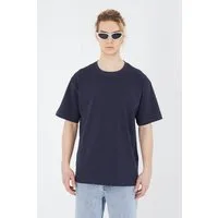 COFI Casuals T-Shirt einfarbiges Basic Oversized T-Shirt mit 320 GSM Baumwolle
