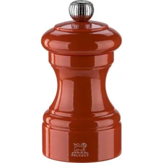 Peugeot Bistro Salzmühle 10 cm Terrakotta lackiertes Holz