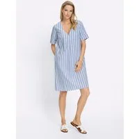 heine Etuikleid Druck-Kleid Kurzarm