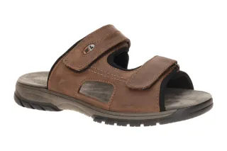 Waldl?ufer 372501 Harald Herren Pantolette braun Tabak Extra Weit H