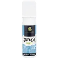 Solitaire Sneaker White - Stark deckendes Schuhweiß für Glattleder und Textil Lederpflege