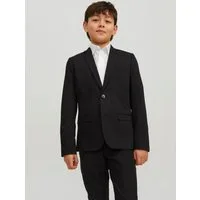 Jack & Jones Junior Sakko JPRSOLAR stylisch, elastisch, pflegeleicht unifarben, modisch, slim fit, Reverskragen