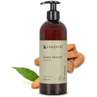 Habys Massageöl Massageöl Nature Sweet Almond 100 % Natural Mandelöl vegan 500 ml