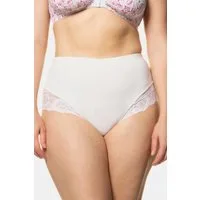 Ulla Popken Miederhose Miederhose transparente Spitze figurformend